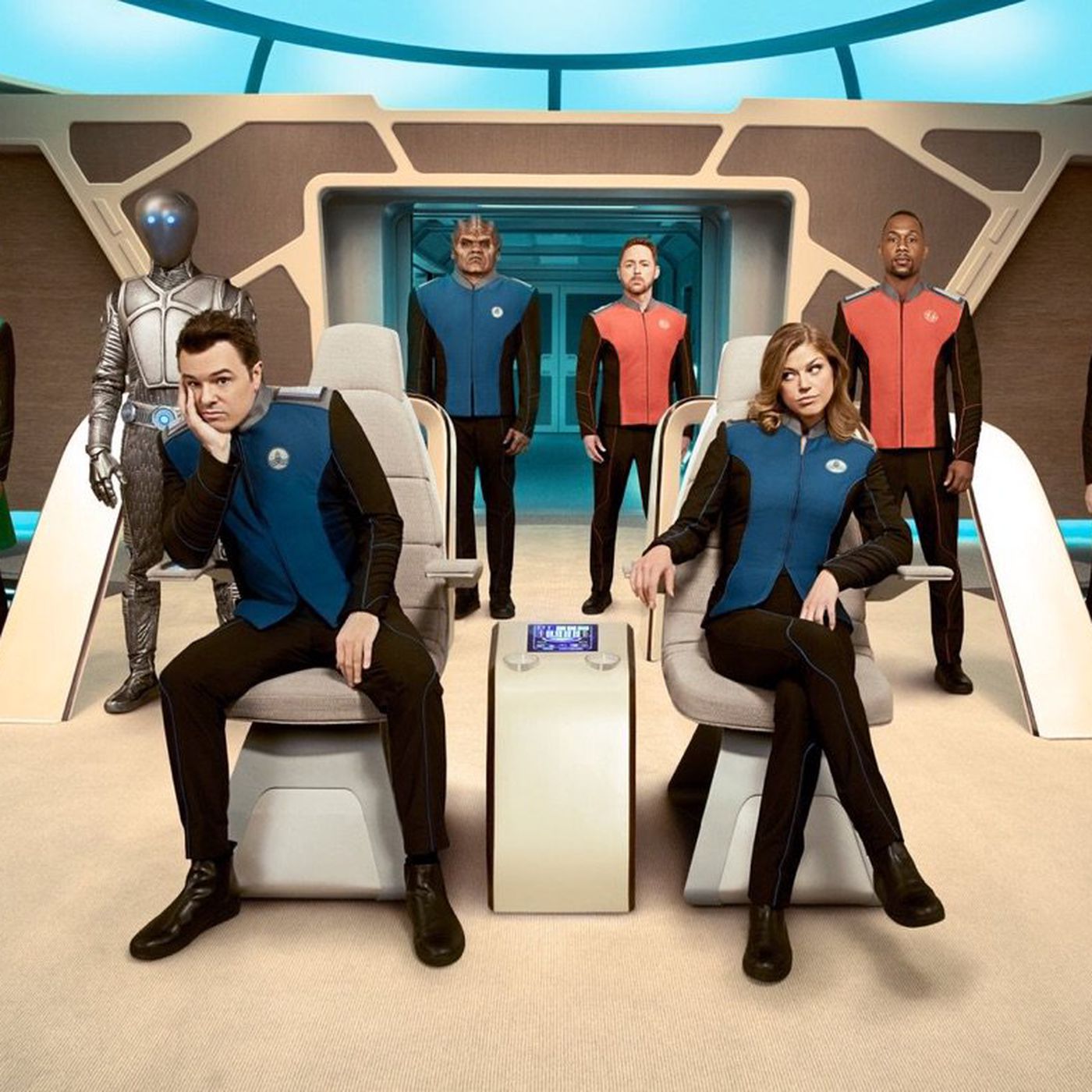 Seth MacFarlane's upcoming TV series looks like a parody of classic space  adventure shows - The Verge