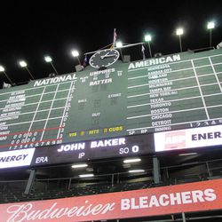 1:16 a.m.: John Baker's pitching statistics