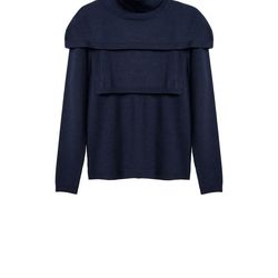 Cynthia Rowley puzzle piece sweater, <a href="http://www.cynthiarowley.com/tops/puzzle-piece-sweater-set.html?color=Navy&size=XS">$325</a> 