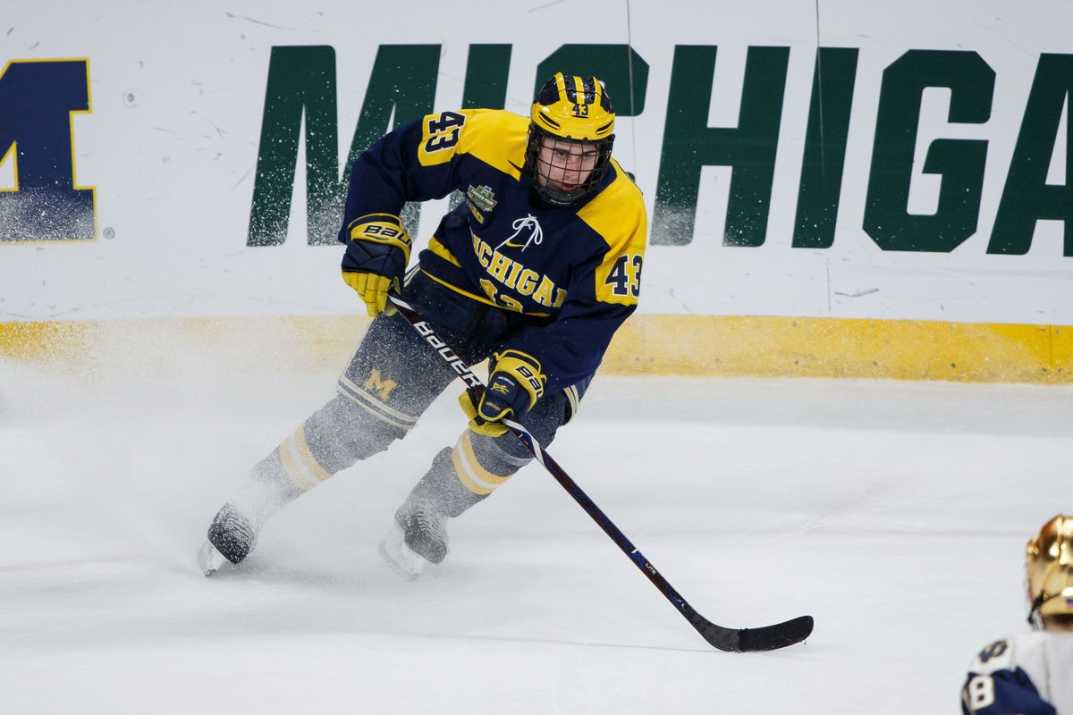 NCAA Hockey: Frozen Four-Michigan vs Notre Dame