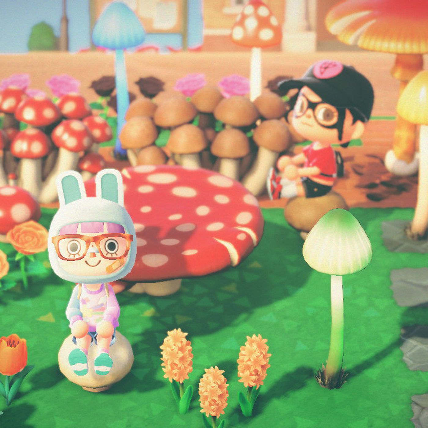 Animal Crossing: New Horizons seasonal mushroom DIY recipe list - Polygon