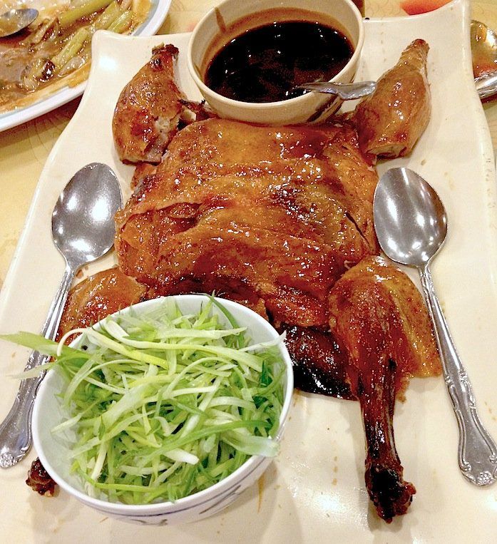 The roast duck at Din Ho Chinese BBQ