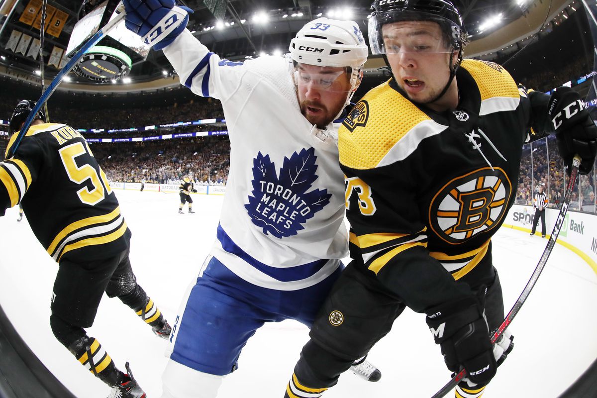 NHL: APR 23 Stanley Cup Playoffs First Round - Maple Leafs at Bruins
