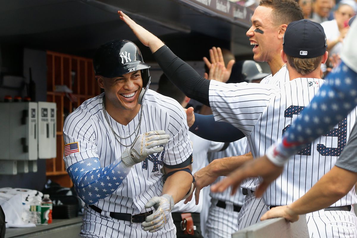 Four Yankees are already headed to the All-Star Game, but Giancarlo Stanton needs your help. The reigning NL MVP is competing with four other players in the Final Vote.