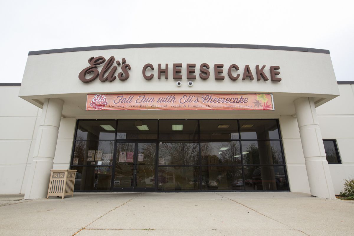 Eli’s cheesecake’s headquarters at it’s main entrance.