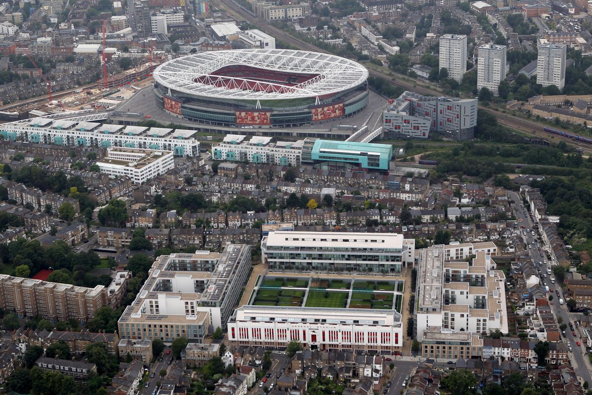 Aerial Views Of London Football Stadiums