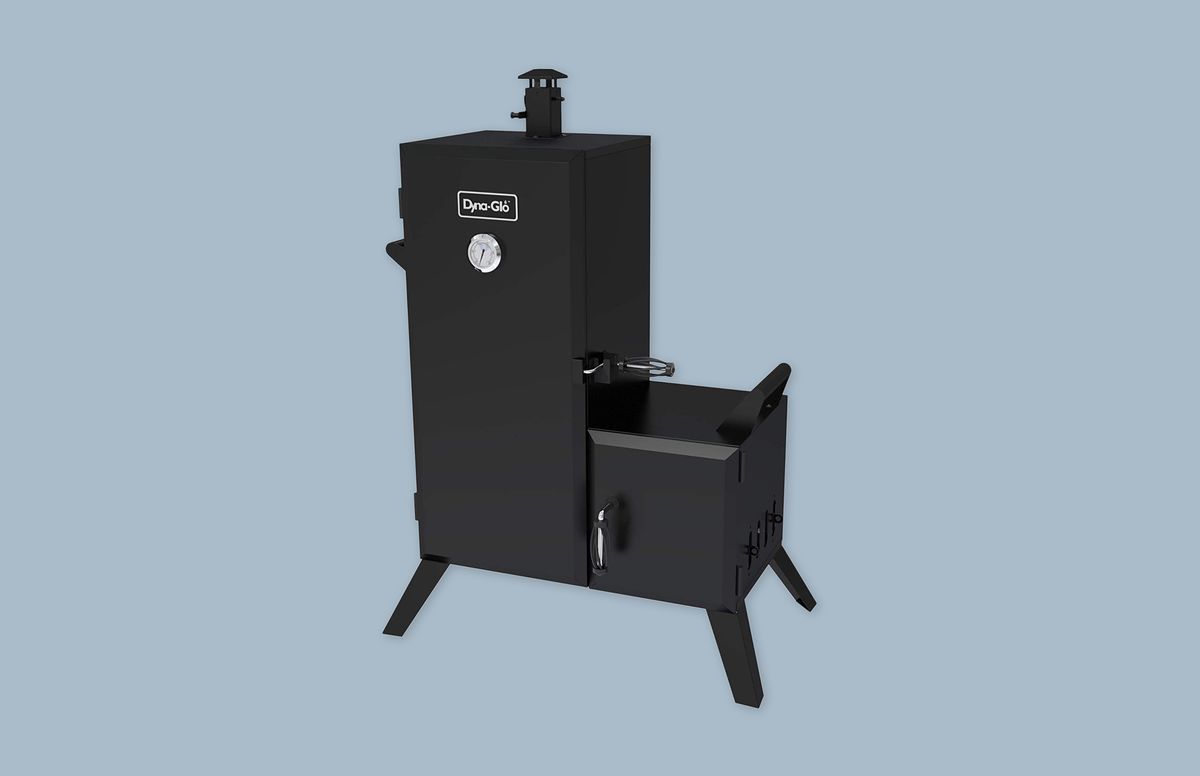 dyna-glo vertical offset charcoal smoker