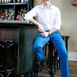 Brooks Reitz, General Manager of The Ordinary in Charleston, SC. [Photo by Rémy Thurston]