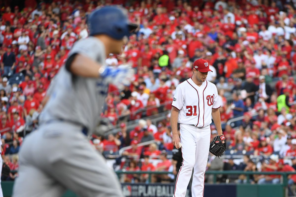MLB Play-offs. Game one- Los Angeles Dodgers at Washington Nationals