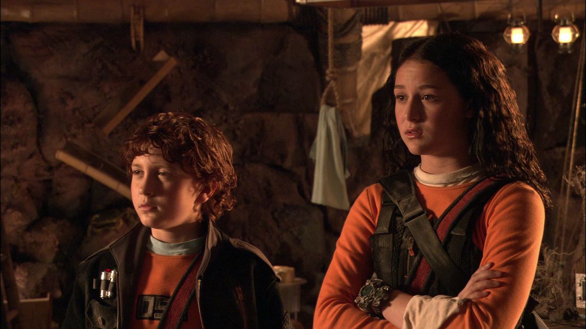 The kids from Spy Kids cross their arms and look skeptical