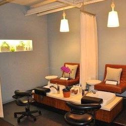 Tucked into the western edge of the Loop, <a href="http://www.spaspace.com/services/manicures.cfm">Spa Space</a> [161 North Canal Street] adds beautifully scented twists to its nail offerings. Services include the Rose-Petal Manicure ($35), which includes