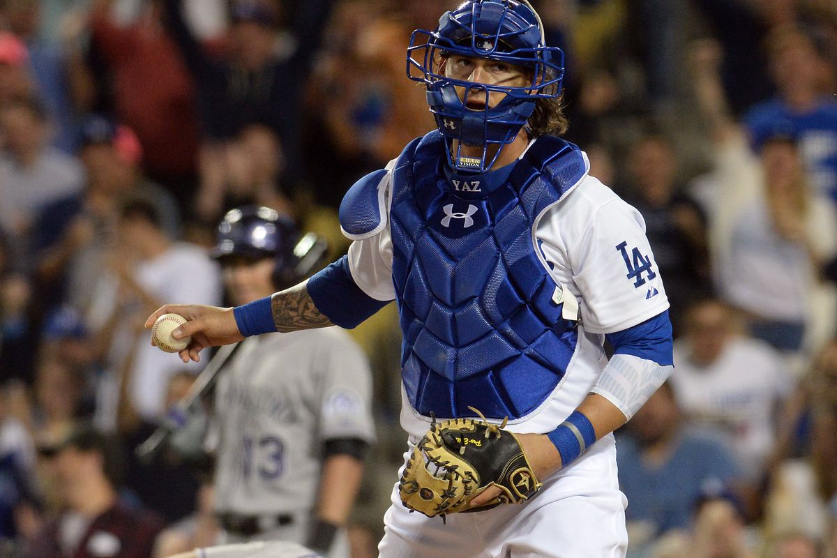 Yasmani Grandal is expected to join Triple-A Oklahoma City for three games before rejoining the Dodgers in St. Louis.