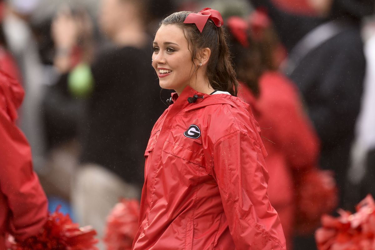 Even when sopping wet and standing in the rain, you just can't make red and black look bad.
