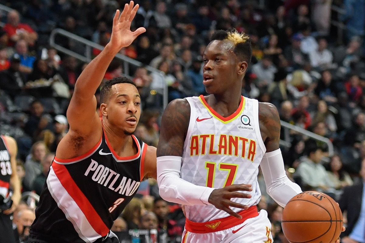 NBA: Portland Trail Blazers at Atlanta Hawks