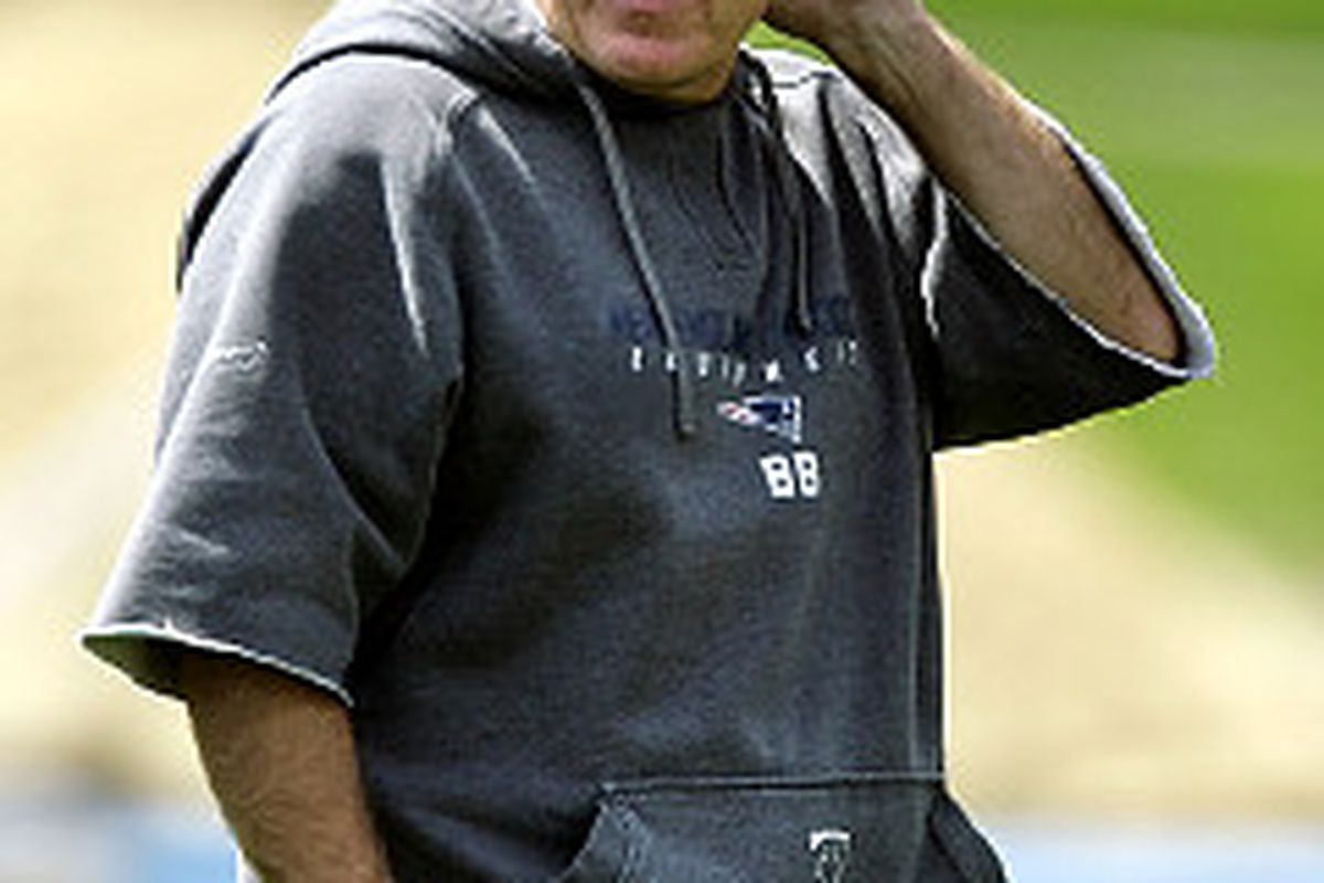 <em>How can Belichick have so much up his sleeve when he never wears any?</em>