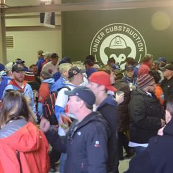 6:25 p.m. Crowded concourse - 