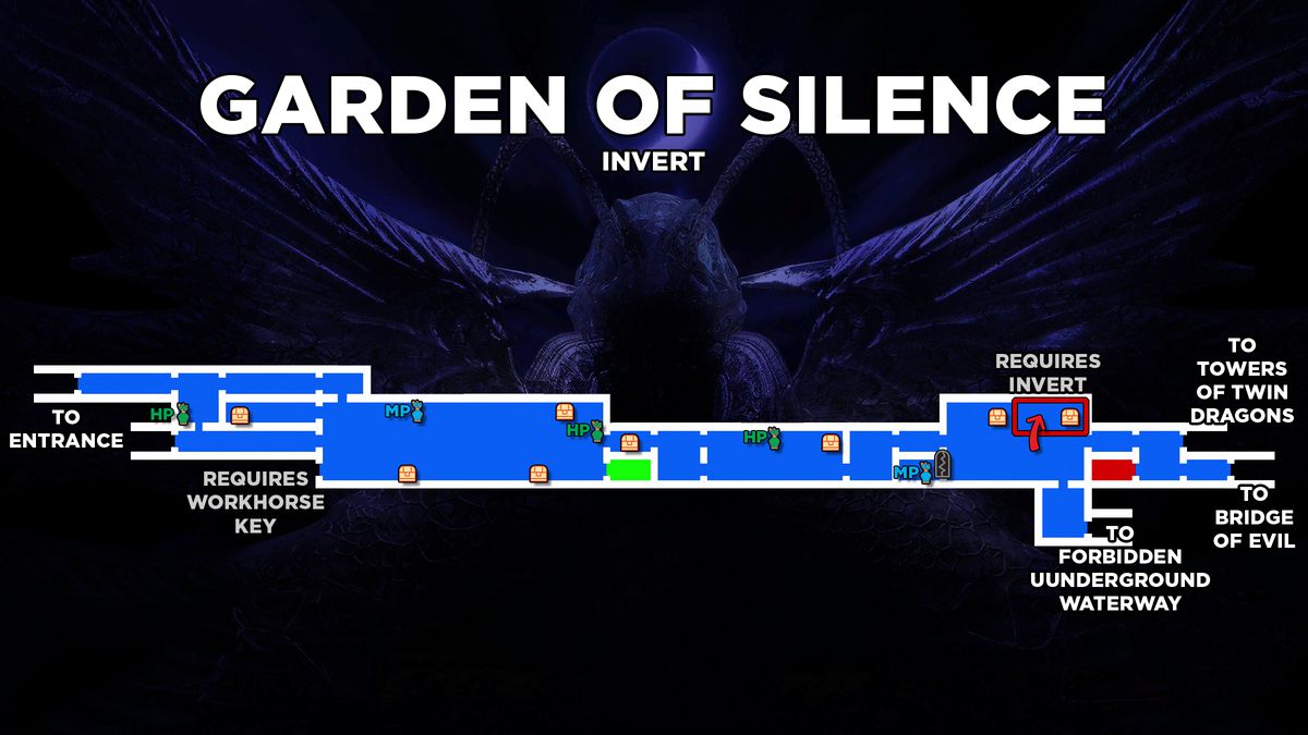 Bloodstained: Ritual of the Night Garden of Silence with Invert
