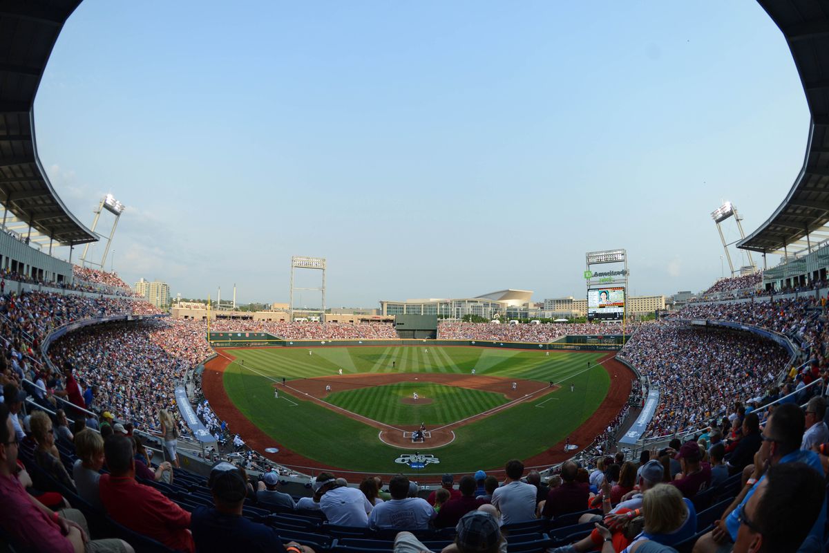 The home of the College World Series, TD Ameritrade Park will host this week's Big Ten Tournament