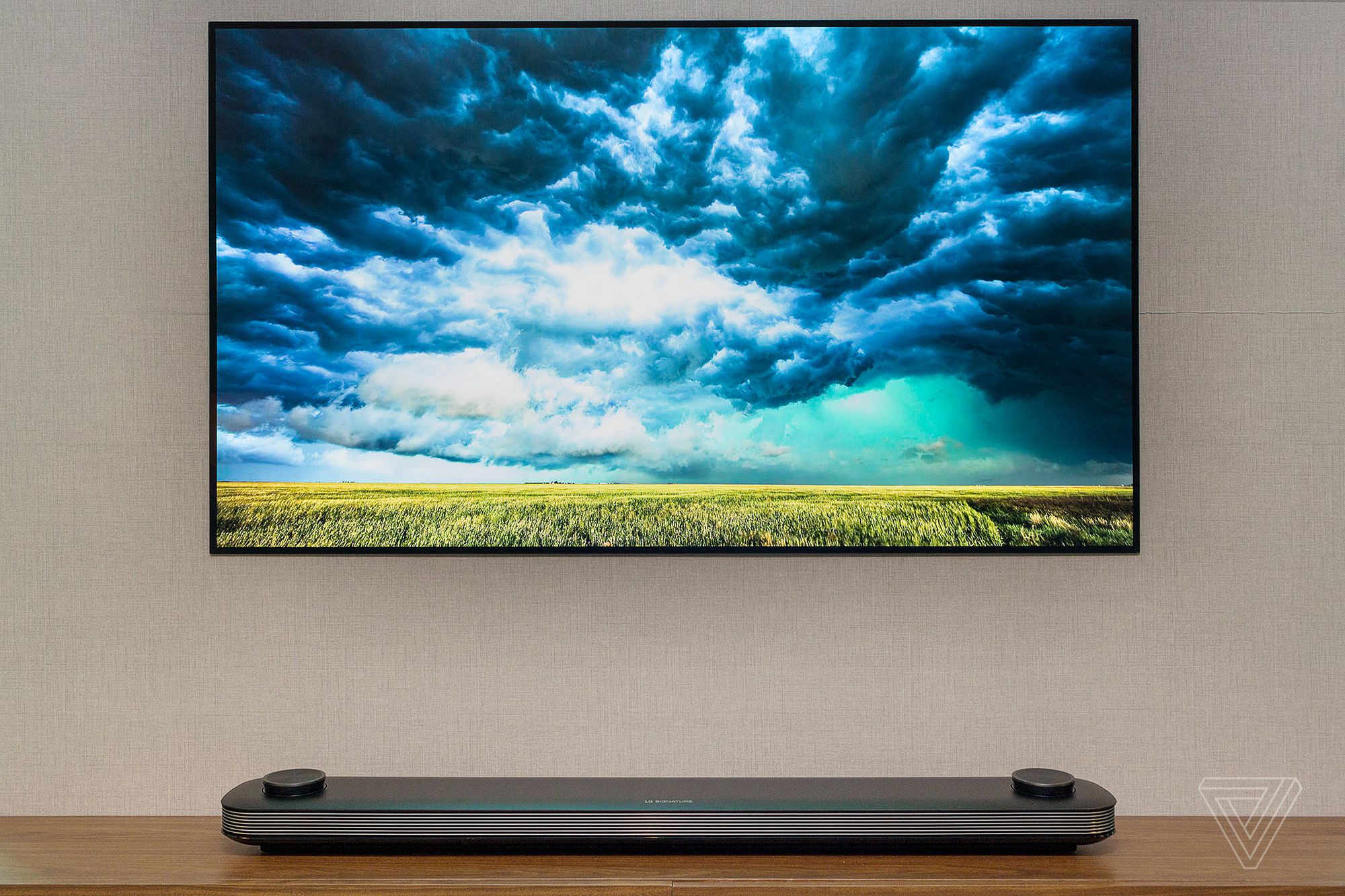 LG's new 77-inch OLED wallpaper TV is now available for the price of a new  car - The Verge