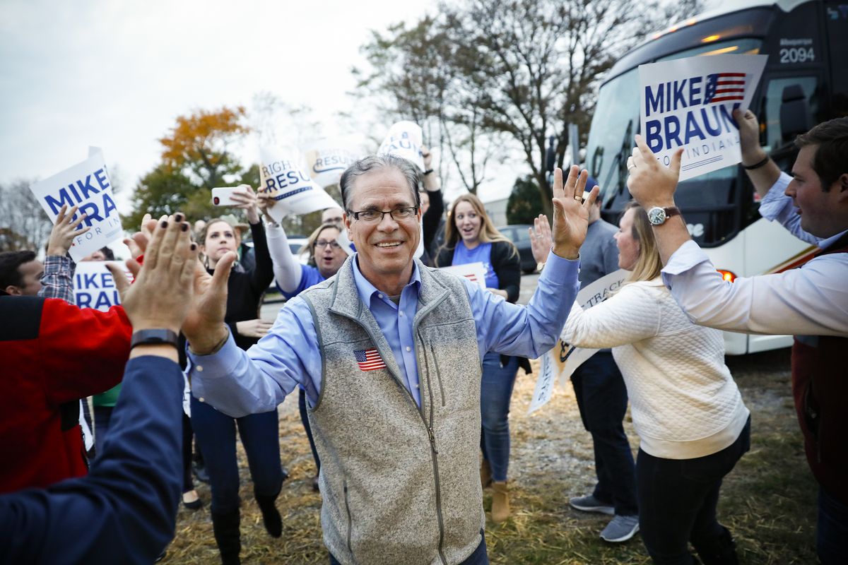Republican state lawmaker Mike Braun beat Democratic Sen. Joe Donnelly to become the next senator from Indiana.