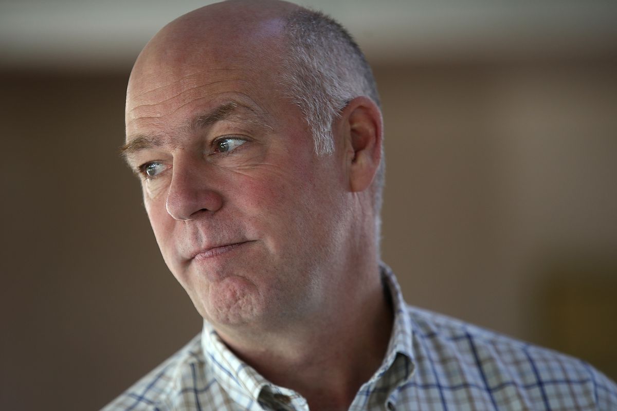 GOP Congressional Candidate Greg Gianforte Campaigns In Great Falls, MT