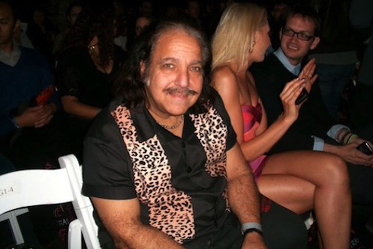 LA Fashion Week always brings out the biggest celebrities. Ron Jeremy, shot at LA Fashion Weekend at Gower Studios