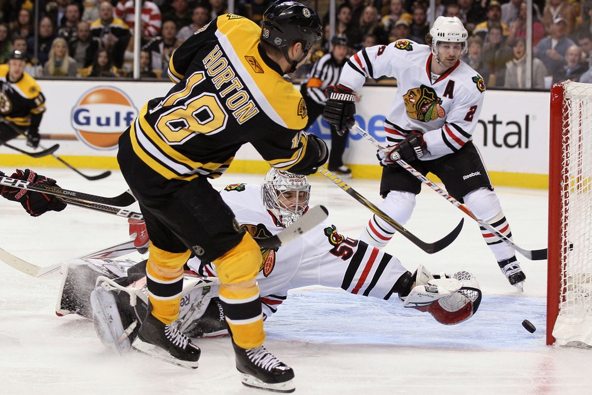Duncan Keith and Nathan Horton will soon fight it out for the Silver Seven crown.
