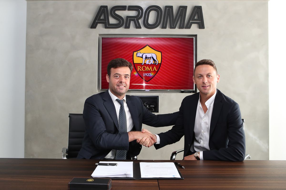 AS Roma Unveil New Signing Nemanja Matic