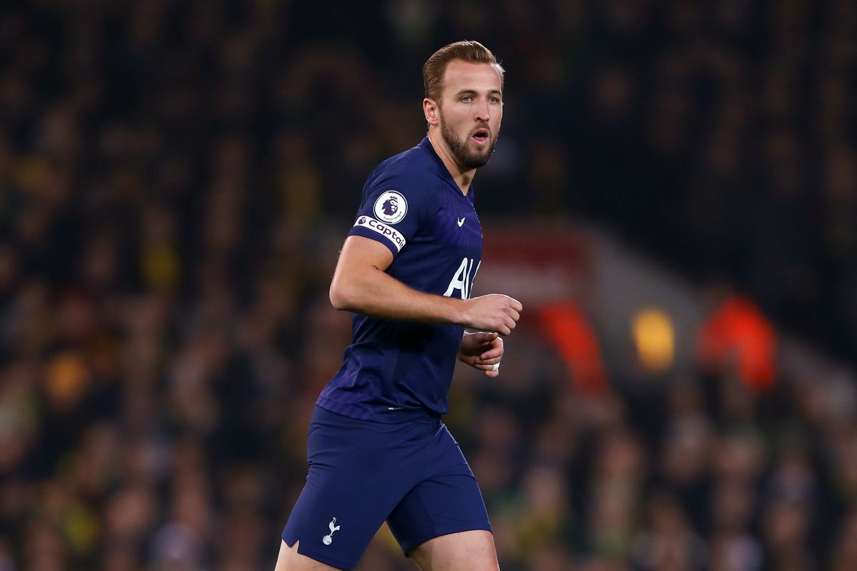 Harry Kane of Tottenham Hotspur seen in action during the...