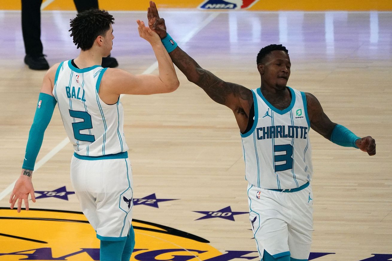 NBA: Charlotte Hornets at Los Angeles Lakers