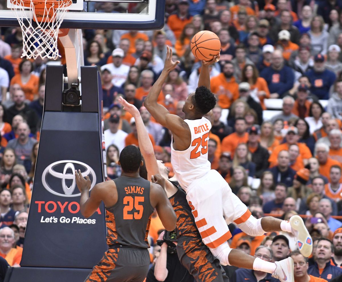 NCAA Basketball: Clemson at Syracuse