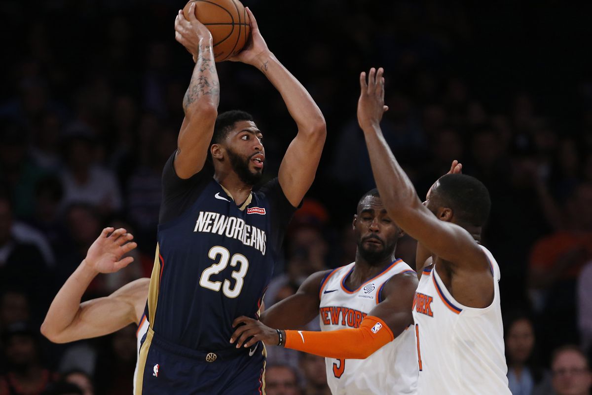 NBA: Preseason-New Orleans Pelicans at New York Knicks
