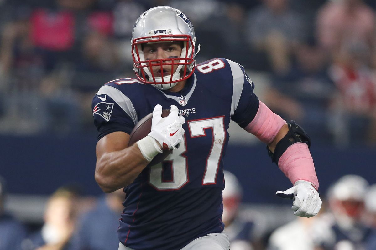 Gronk looks to tee off against the Colts in a game that may have some bad blood