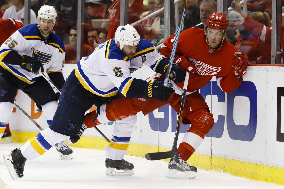 Barret Jackman annoying Red Wings is one of the things I will miss the most. 