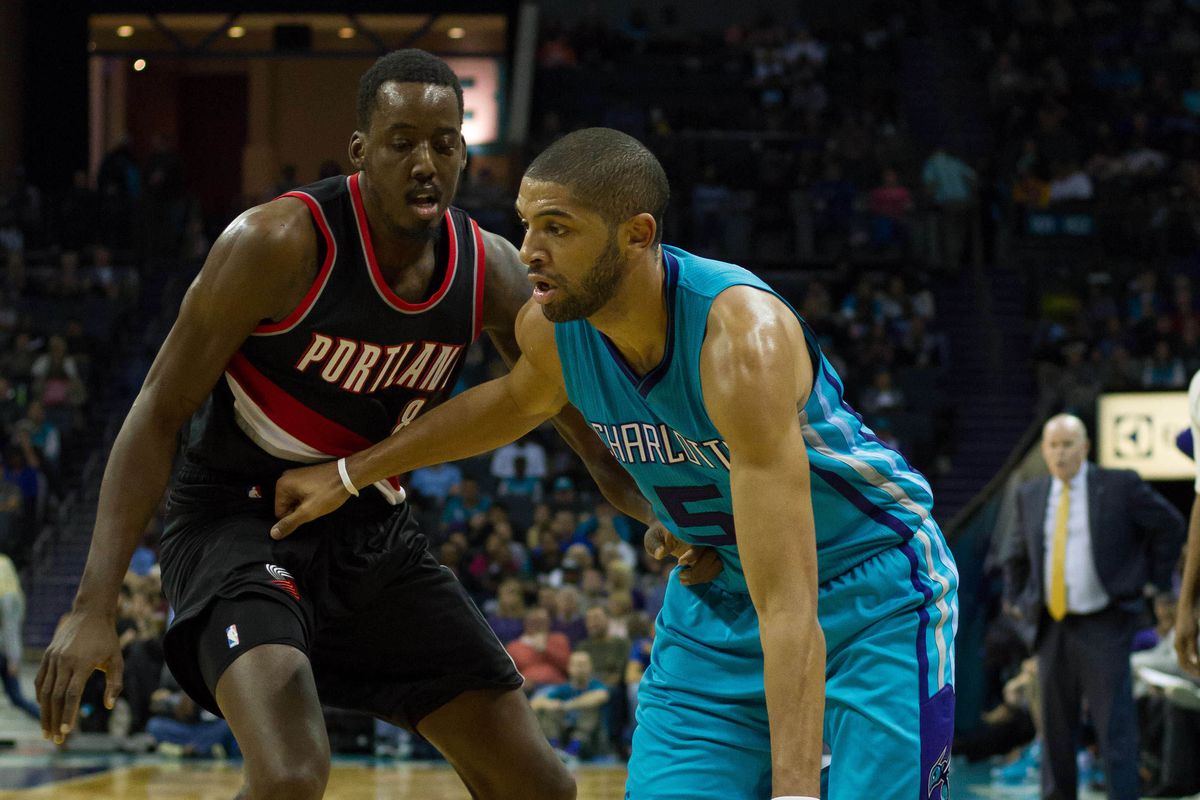 NBA: Portland Trail Blazers at Charlotte Hornets