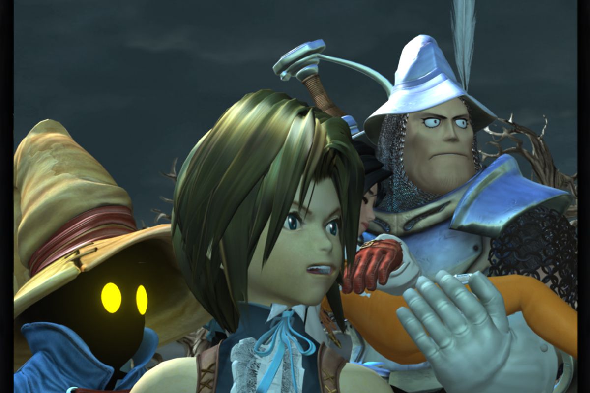 Zidane and crew in Final Fantasy 9