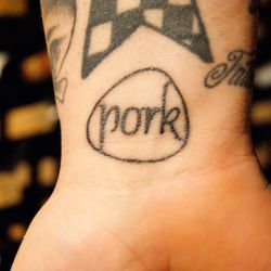 "It’s almost protocol to have a tattoo if you work in a kitchen now."