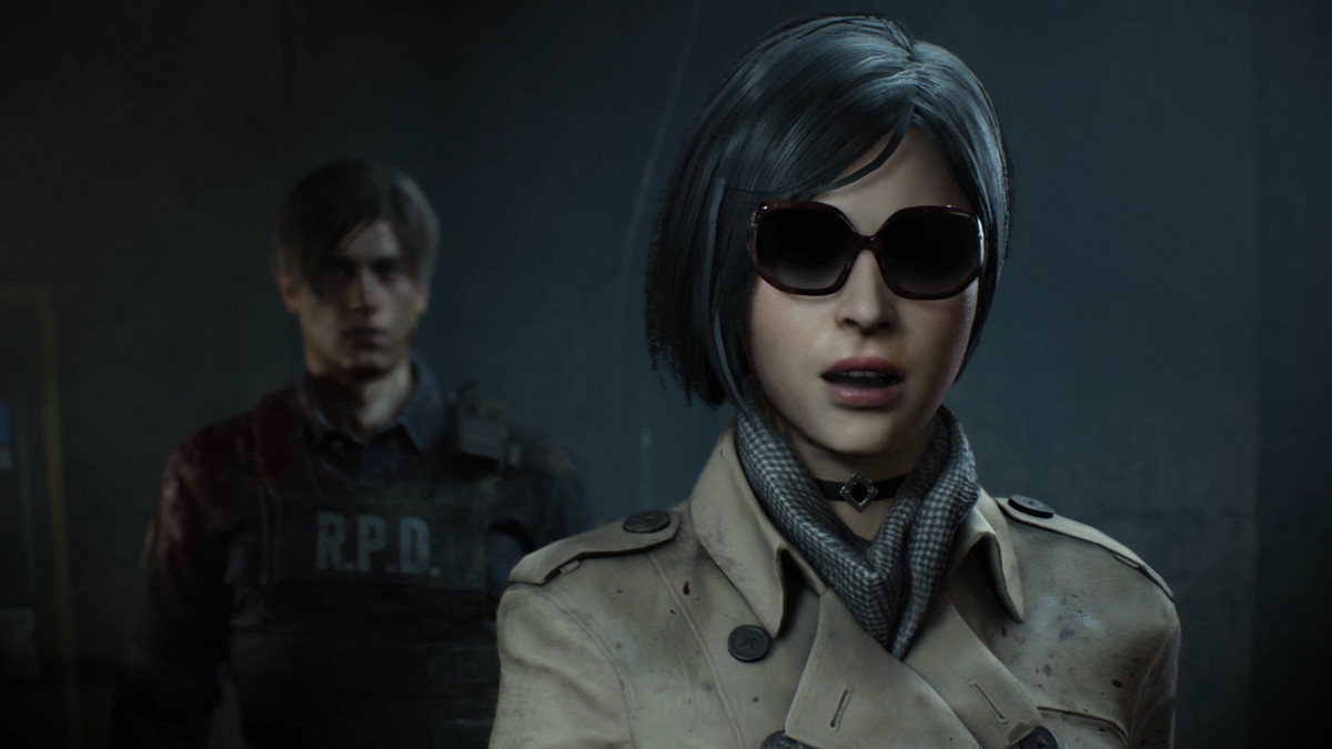 Resident Evil 2 remake - Leon Kennedy and Ada Wong