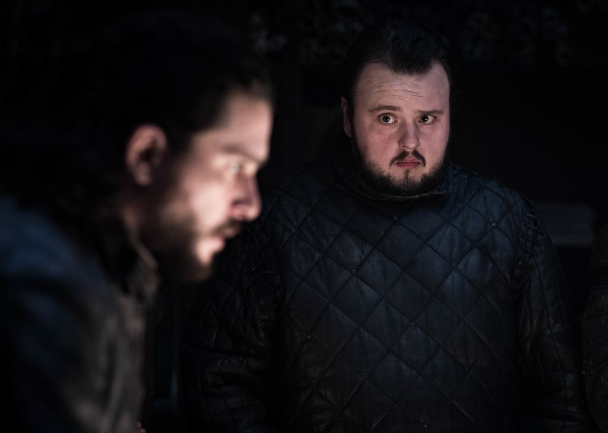 Game of Thrones season 8 episode 2 - Jon and Sam