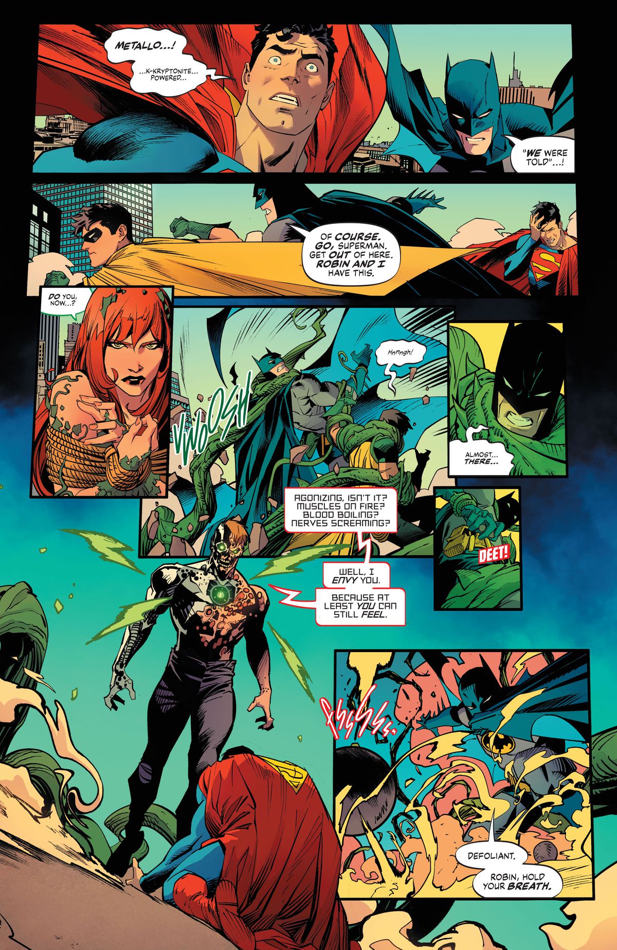 A page from the backup story of Detective Comics #1050 (2022).