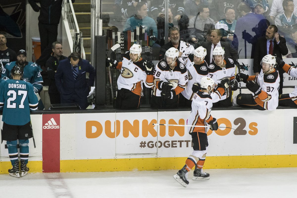 NHL: Stanley Cup Playoffs-Anaheim Ducks at San Jose Sharks