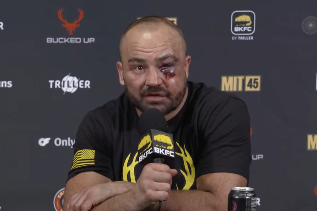 Eddie Alvarez reacts to brutal BKFC 56 loss to Mike Perry: ‘The guy’s a f****** battle ax’