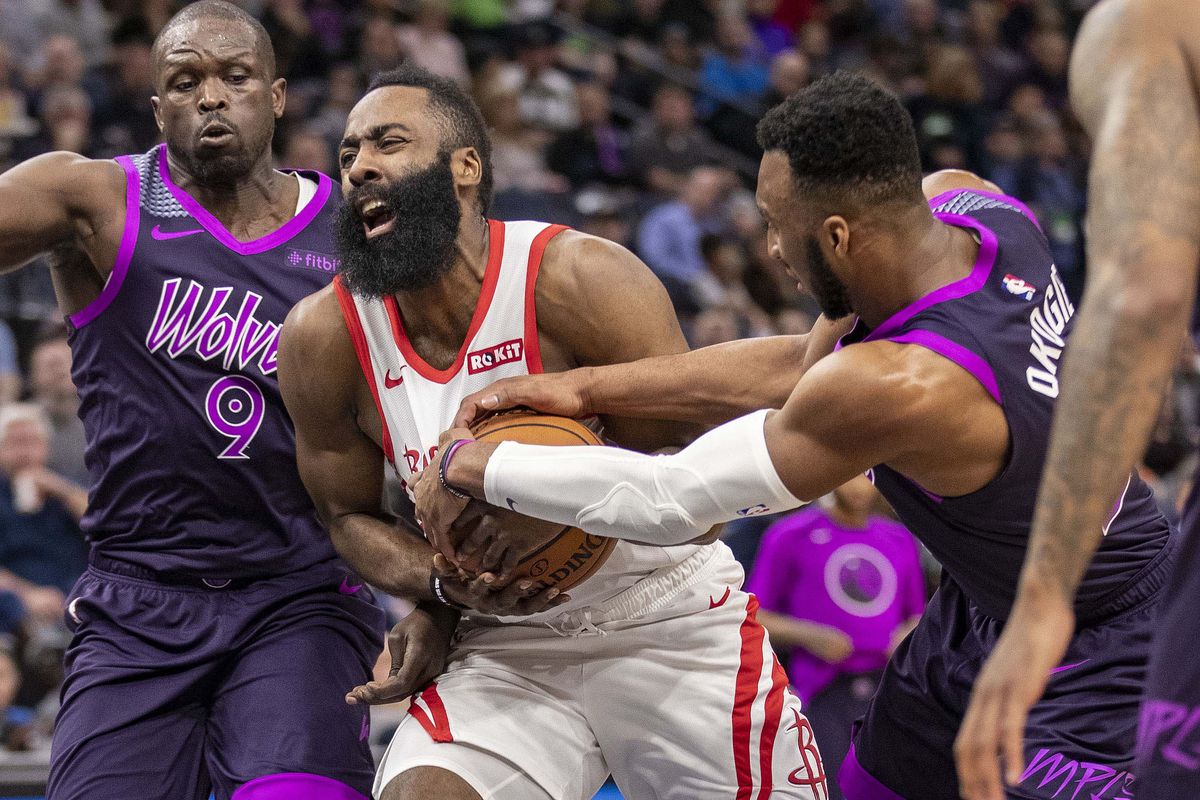 NBA: Houston Rockets at Minnesota Timberwolves