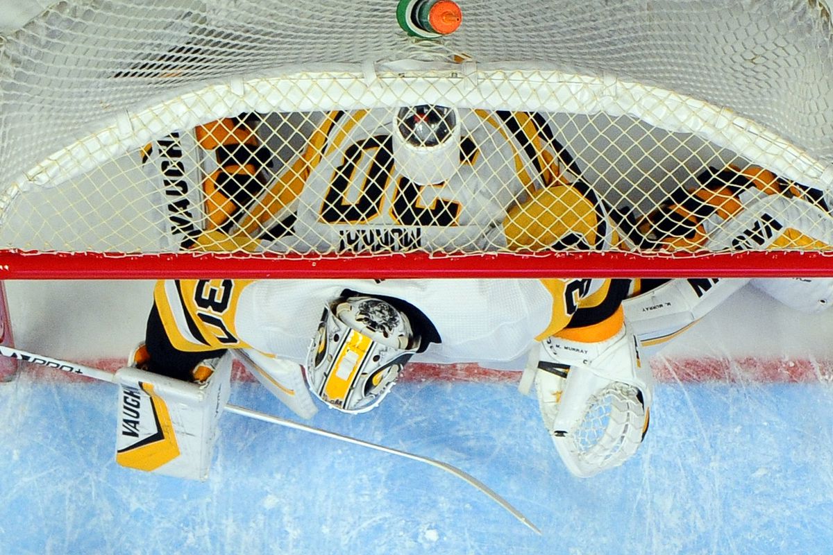 NHL: Pittsburgh Penguins at Nashville Predators