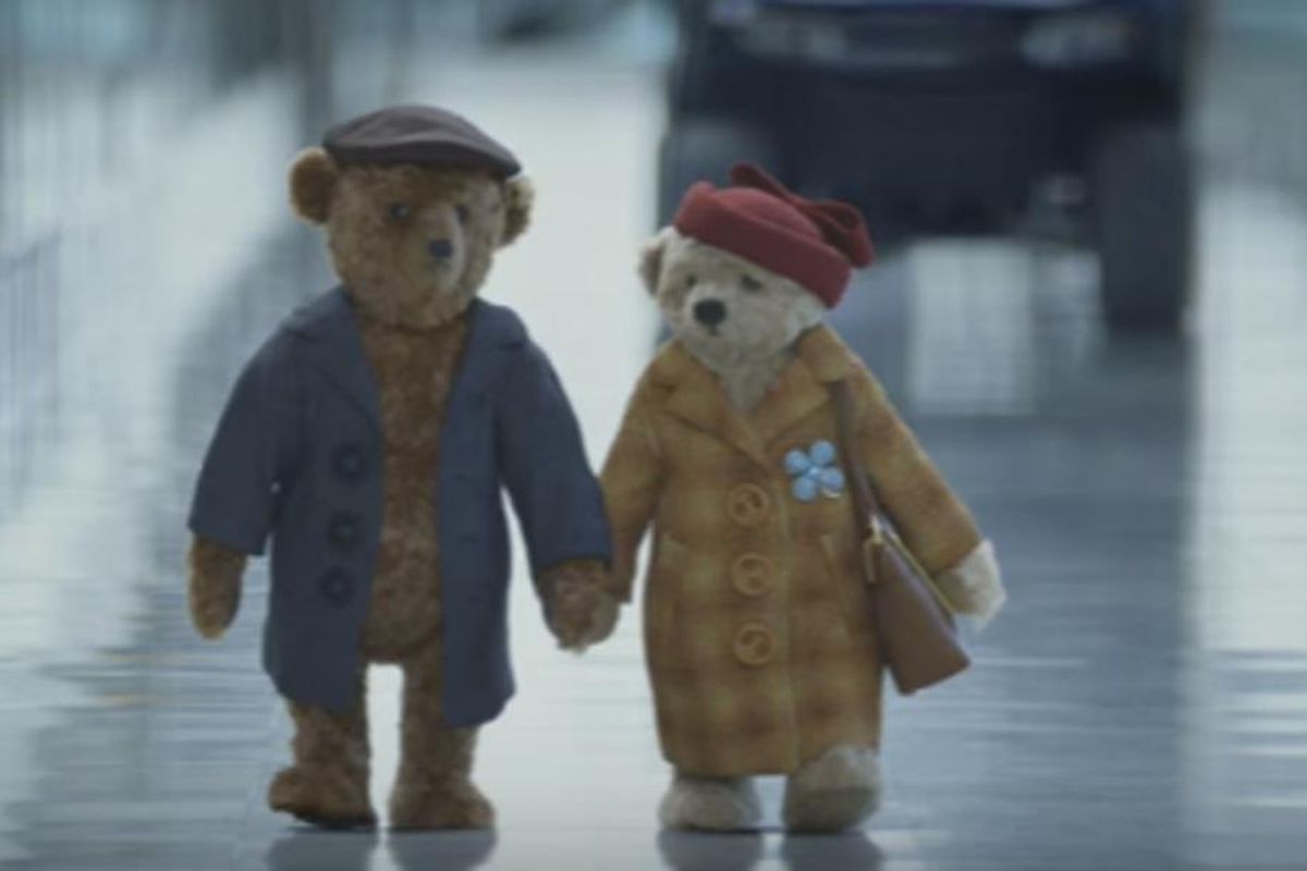 Screen shot from the “Coming Home for Christmas” ad made by Heathrow Airport. This ad for a London airport hits all the right notes.