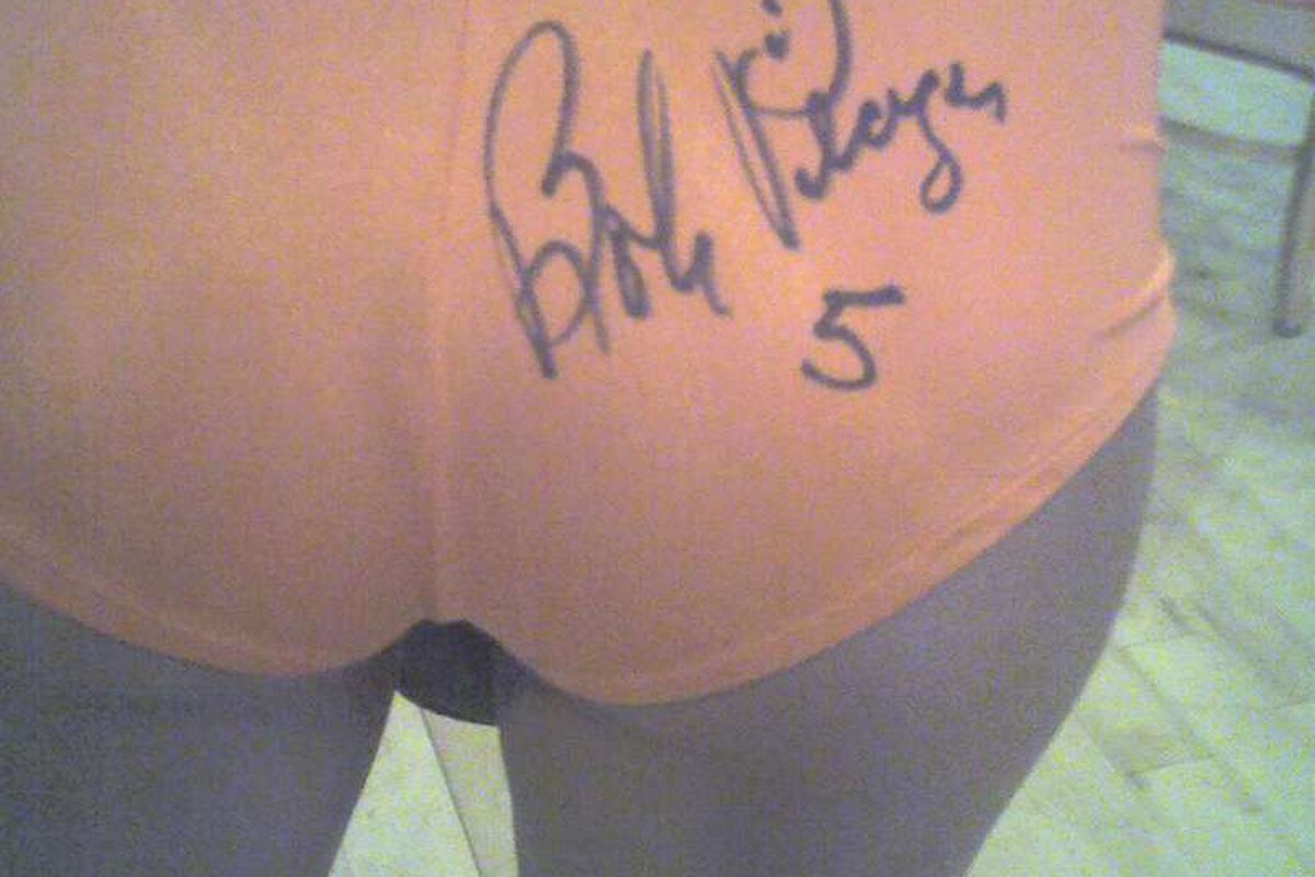 The man who signed this ass also made this a great summer for me.