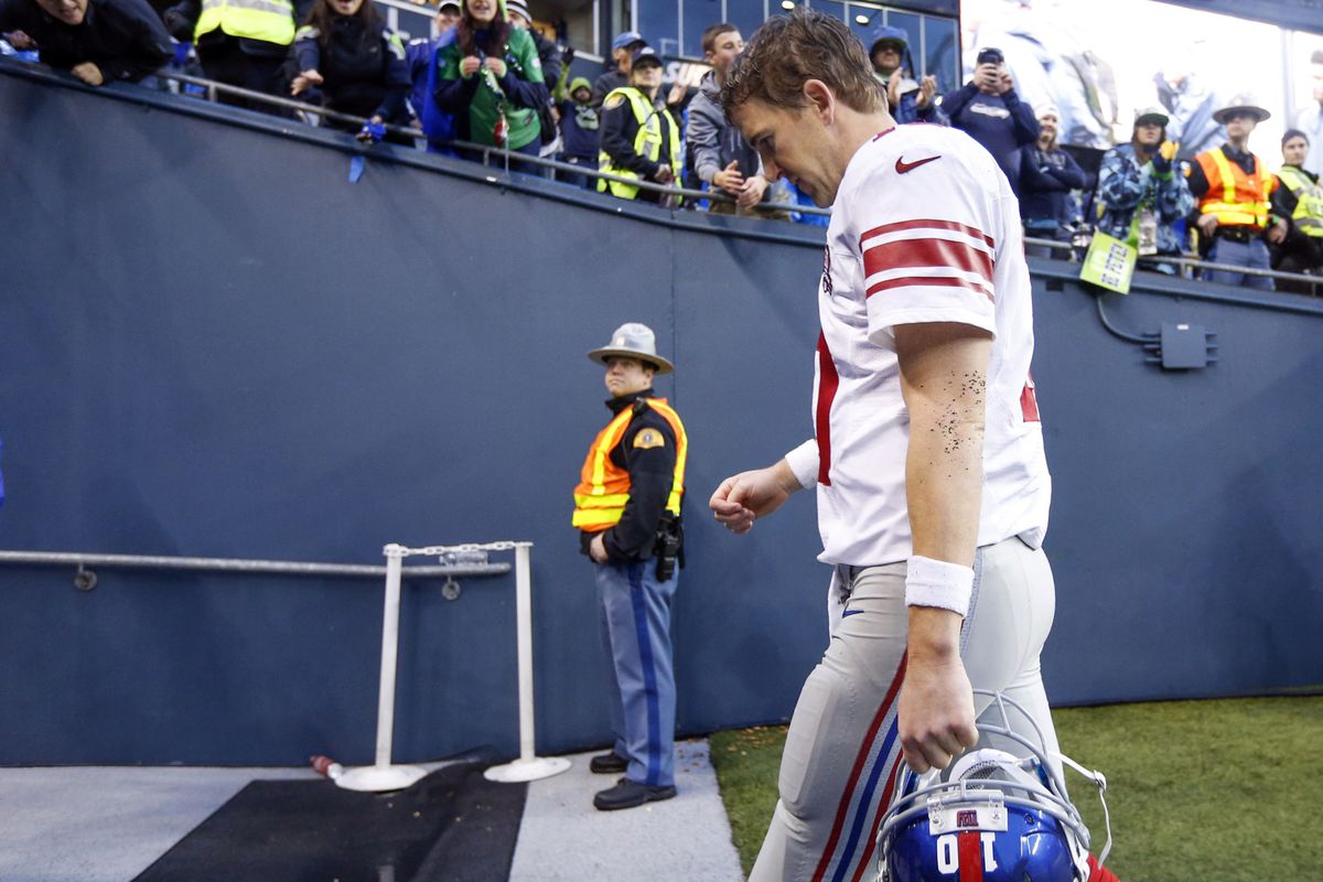 Eli Manning after yet another Giants loss.
