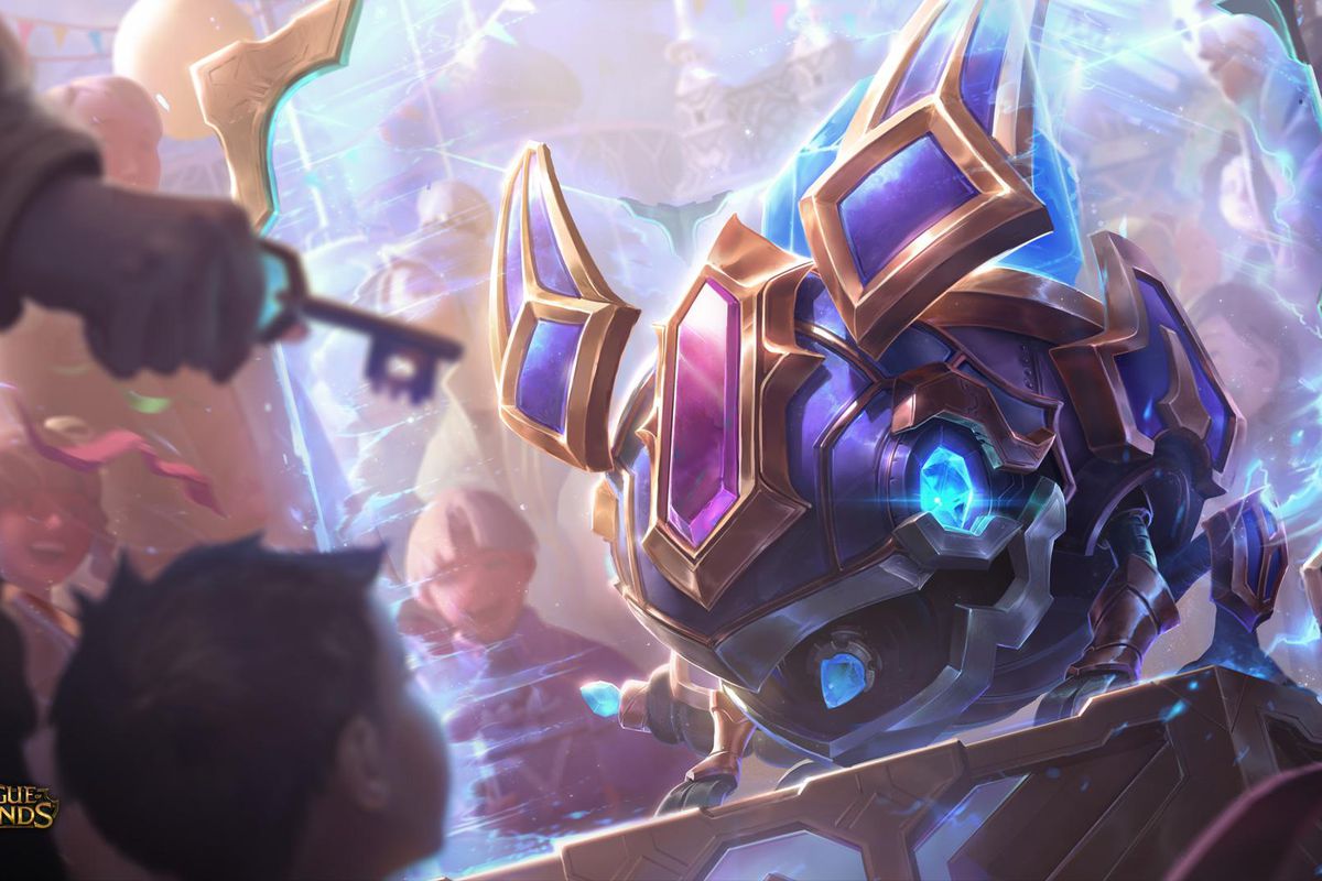 Hextech Kog’Maw is freed from a loot box