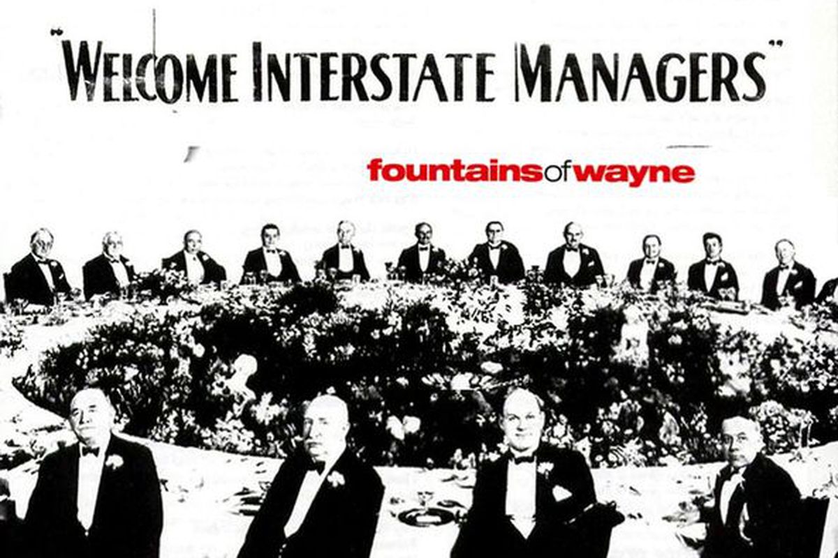 The cover of Fountains of Wayne’s Welcome Interstate Managers