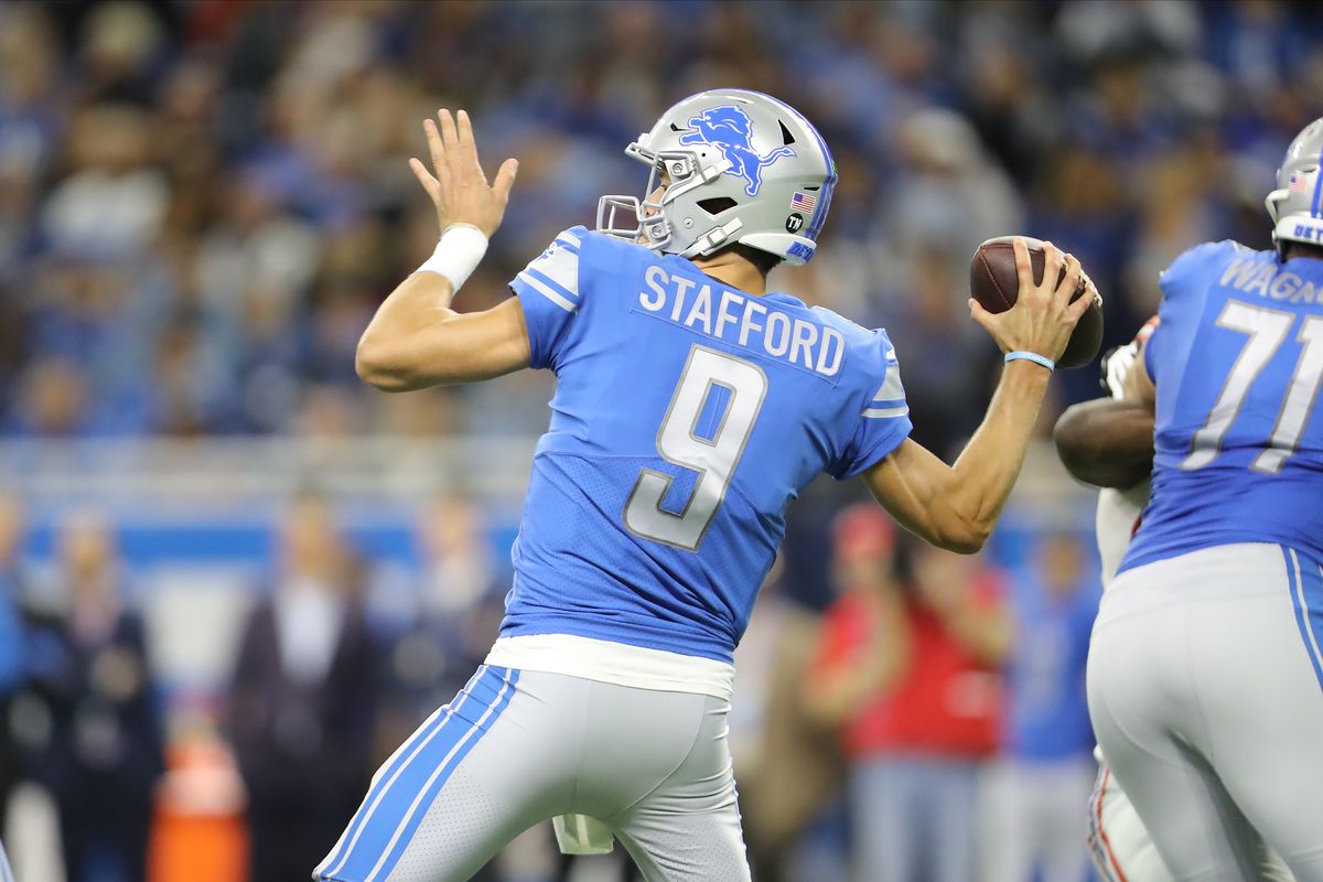 Matthew Stafford Was Top 5 In Nearly Every Qbr Stat In 2019 Pride Of Detroit